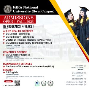 Admission Open Fall-2023